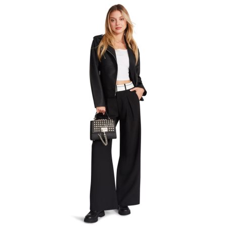 Black Steve Madden Izzie Women's Pants | PH 4621AVM